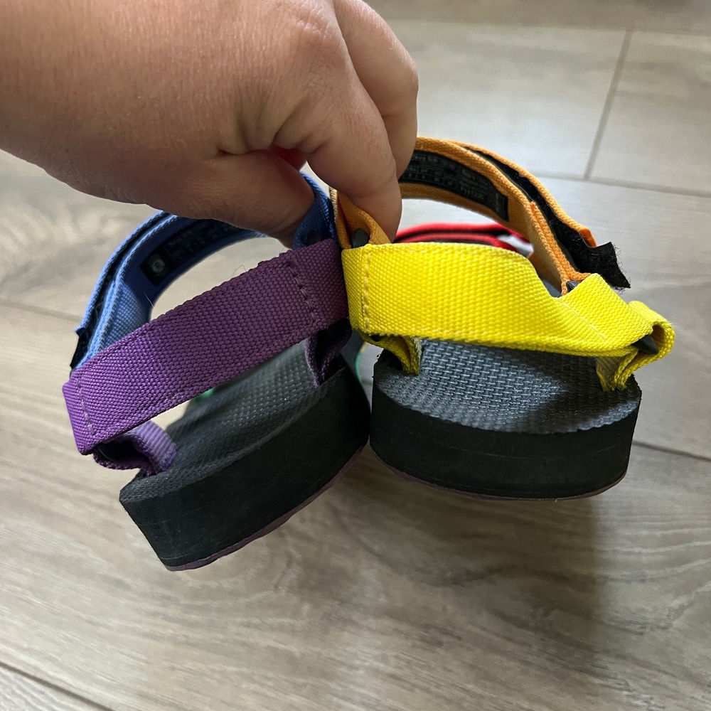 Teva Women's Original Universal Pride in Rainbow Multi Womens US 8 - Picture 6 of 6